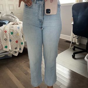 LEVIS RIBCAGE STRAIGHT LEG JEANS